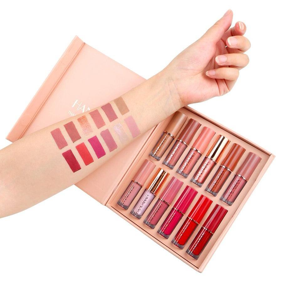 HANDAIYAN LIQUID MATTE LIPSTICK | 12 PCS SET | WATERPROOF | LONG LASTING