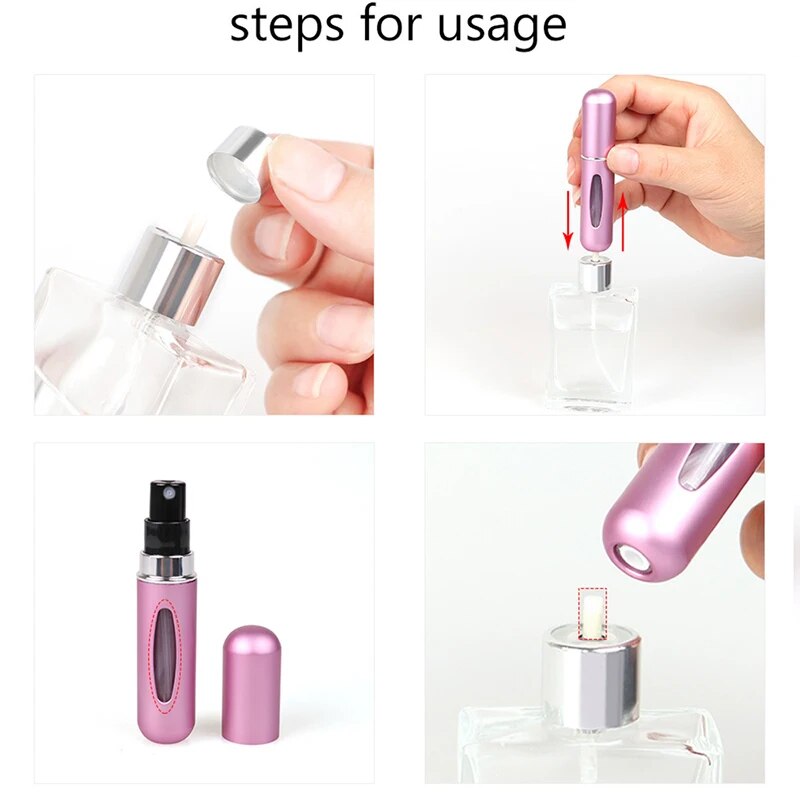 Mini Bottle Refillable Perfume Spray 5ML