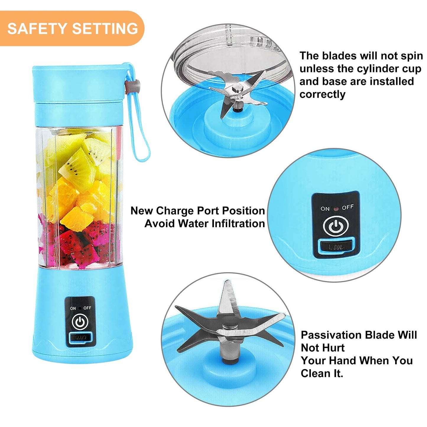 Mini Portable Blender & Juicer