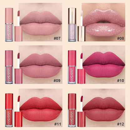 HANDAIYAN LIQUID MATTE LIPSTICK | 12 PCS SET | WATERPROOF | LONG LASTING